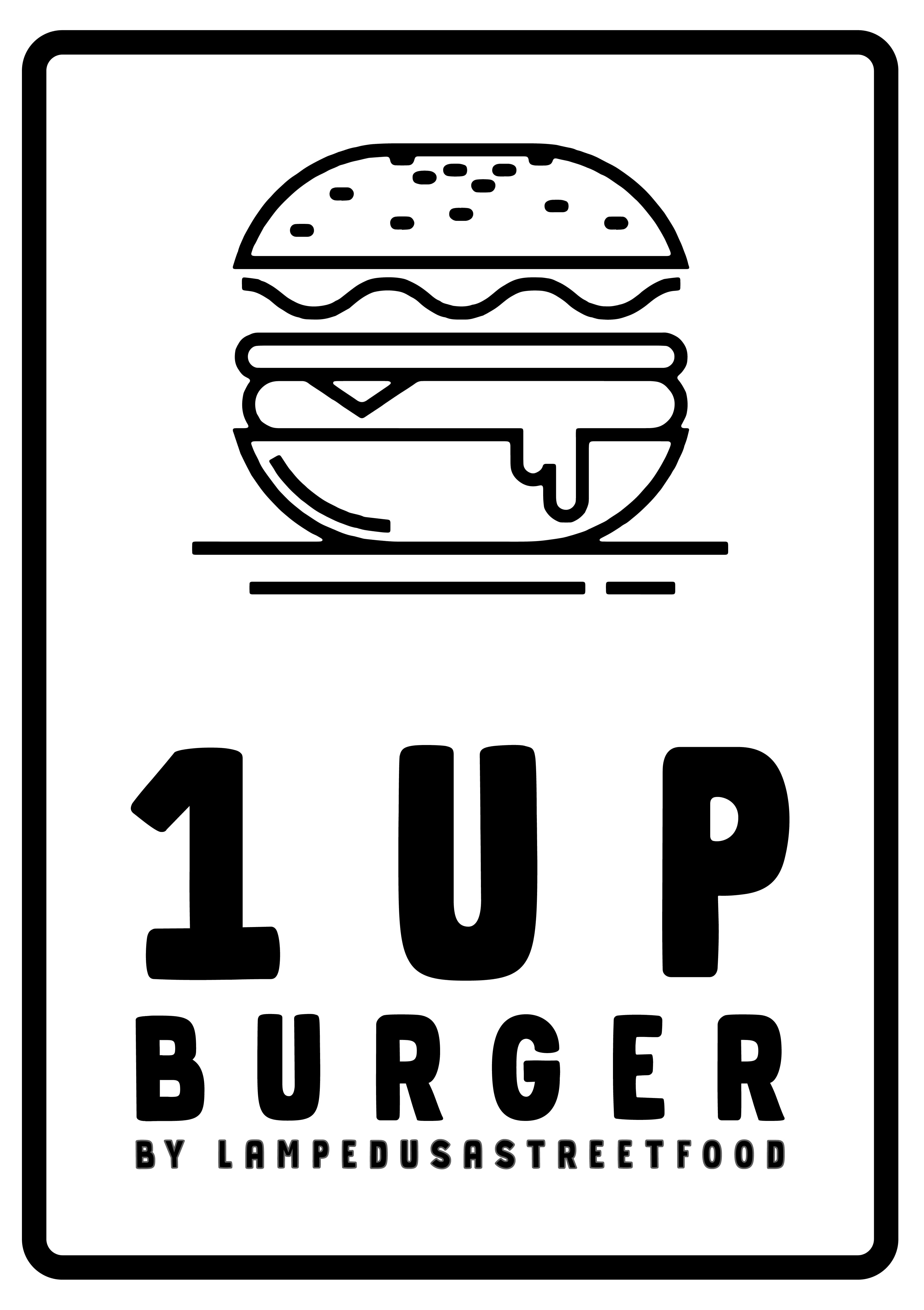Logo 1UP Burger